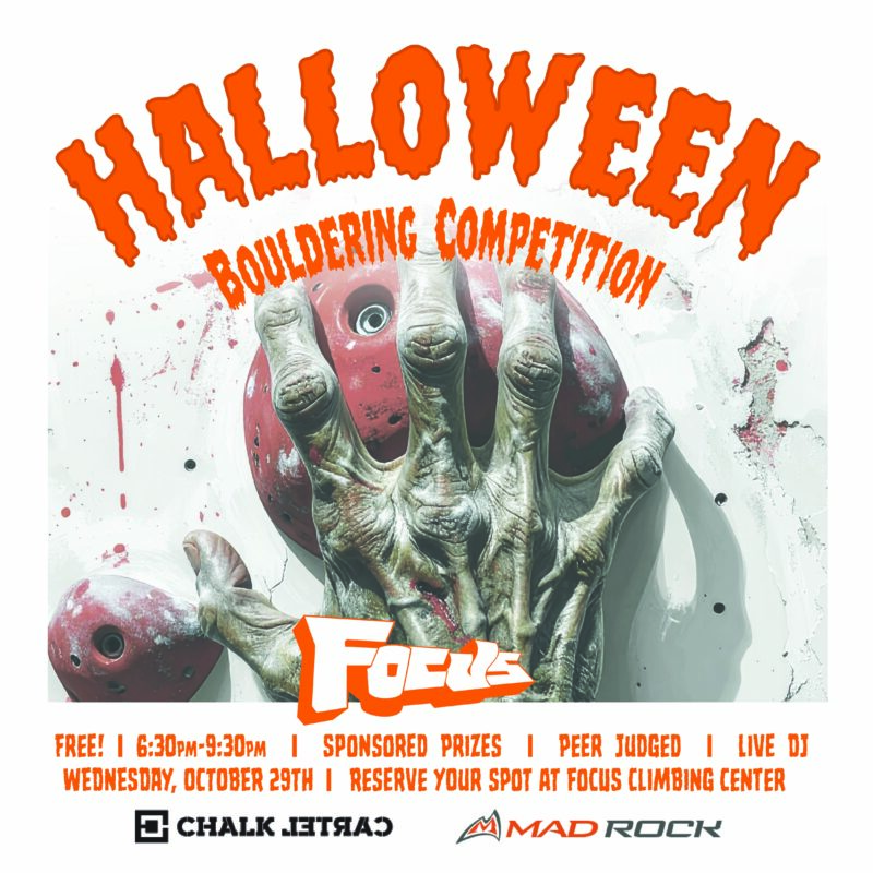 Halloween Bouldering Comp- Non-Members