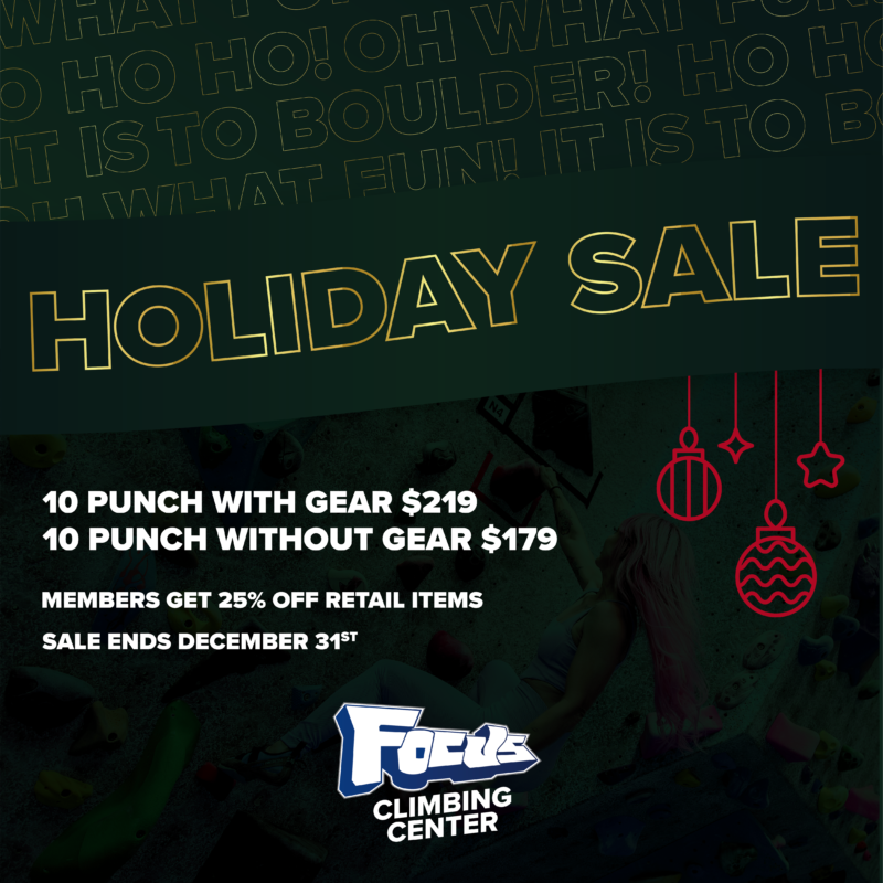 10 Punch Pass w/ gear Holiday