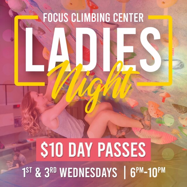 Hey ladies- join us for Ladies Night tonight!
$10 day pass for all ladies between 6-10p.
#boulderingcamefirst 
#shareyourpassion 
#LadiesNight
.
.
.
.
.
.

#climbing #bouldering #climbingismypassion 
 #cityofmesa #cityoftempe #gymsends #boulderinggym #indoorclimbing #mesabouldering #mesaclimbing #phoenixclimbing #tempeclimbing #tempebouldering #community #climbingcommunity #climbingfamily
#qualitycontrol
