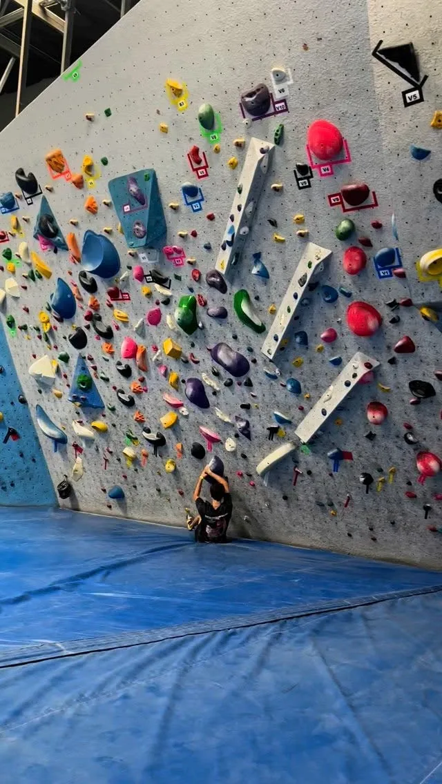 Young bull @braydenjkeith with another tragic  miss from another project boulder.

(He did get the pink one).

How soon until he sends?

#findyourfocus
#climbhigher 
#corenotcorporate 
.
.
#climbing #bouldering #climbingismypassion 
 #cityofmesa #cityoftempe #gymsends #boulderinggym #indoorclimbing #mesabouldering #mesaclimbing #phoenixclimbing #tempeclimbing #tempebouldering #community #climbingcommunity #climbingfamily
#qualitycontrol #corporategymssuck #corporategymsruinclimbing
#abpfsa #bpfsa #supportlocal #supportlocalgyms